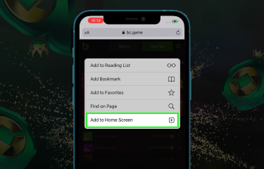 Pendaftaran di aplikasi seluler pada platform game BC langkah 4