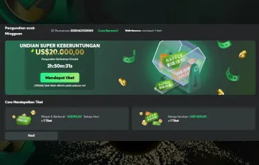 Cara menggunakan bonus pada platform game BC langkah 3