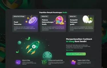 Cara menggunakan bonus pada platform game BC langkah 4