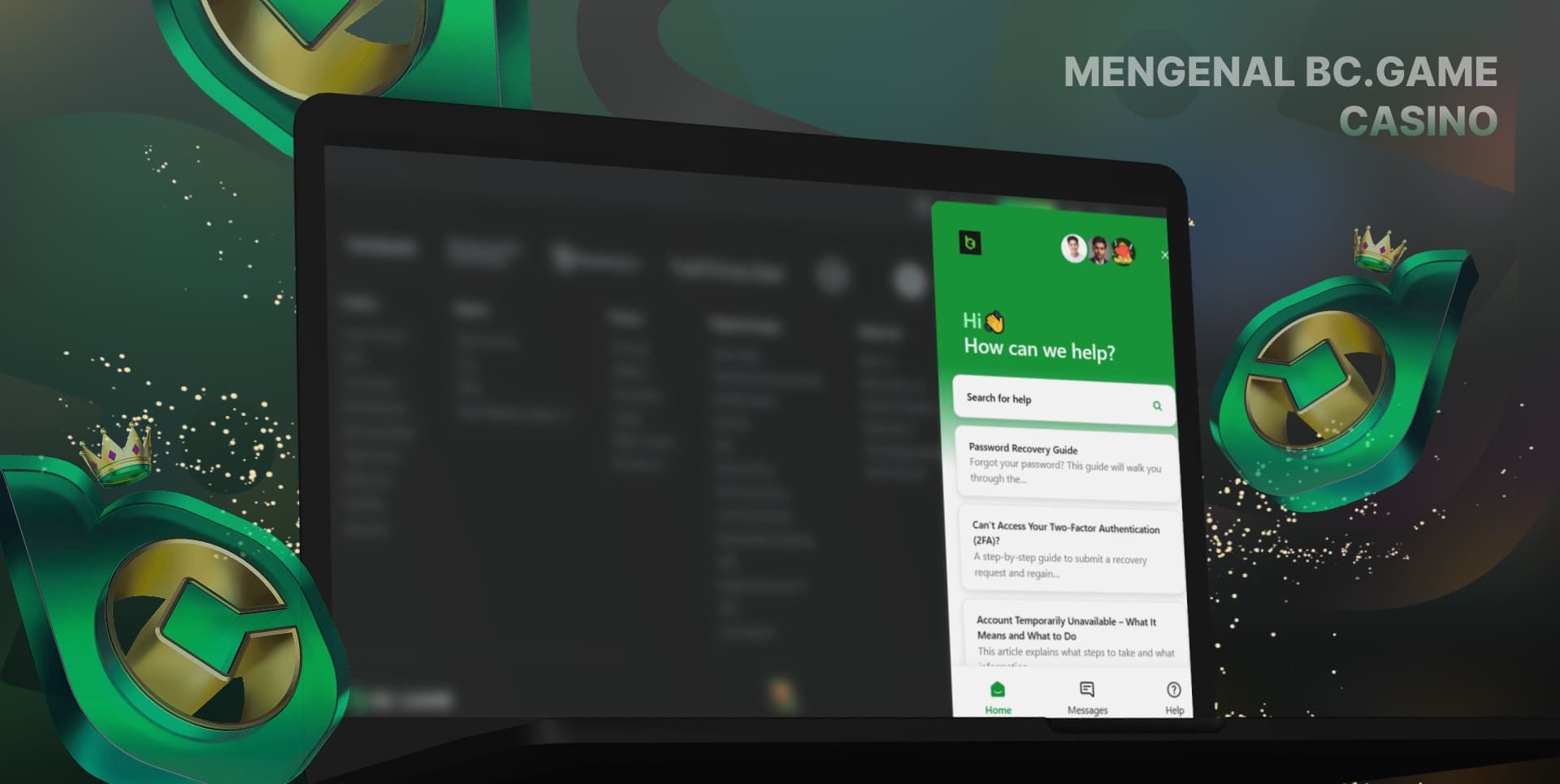 Kemungkinan memecahkan kesulitan bagi klien di platform game BC